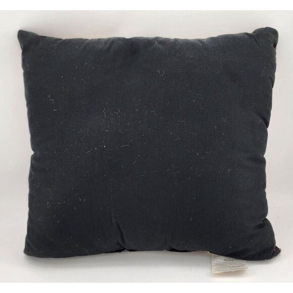 VTG x2 Harry Potter Hogwarts Crest/Marauder's Map Woven Tapestry Throw Pillows - Picture 15 of 16